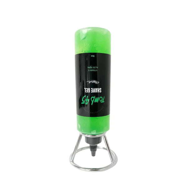 Tomb45 Shave Gel Bottle All Metal Stand for Tomb45 9oz Shave Gel