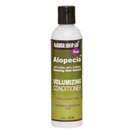 Barber Shop Aid Alopecia Anti-Aging/Thinning Shampoo&Conditioner Volumizing 8oz