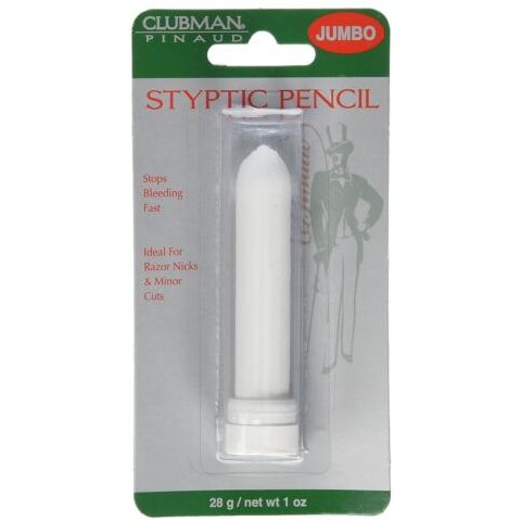 Clubman Pinaud Styptic Pencil JUMBO Stops Bleeding Fast 1oz/28g