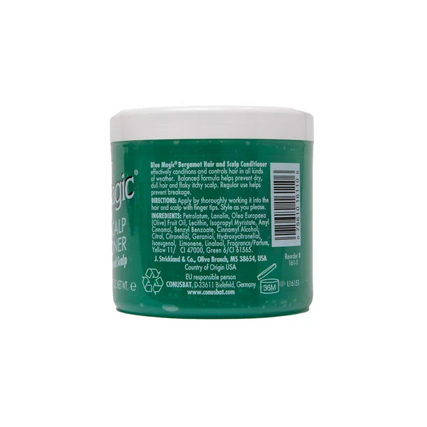 Blue Magic Bergamot Hair & Scalp Conditioner Nourish Your Hair & Scalp 12oz