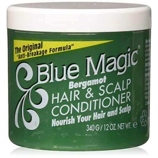 Blue Magic Bergamot Hair & Scalp Conditioner Nourish Your Hair & Scalp 12oz