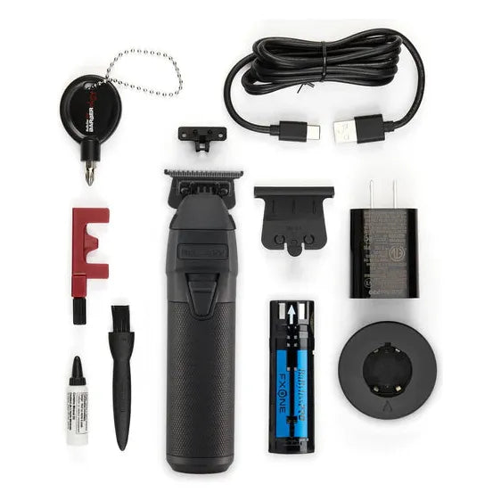 BaBylissPRO BlackFX FXOne All-Metal Interchangeable-Battery Trimmer Dual Voltage