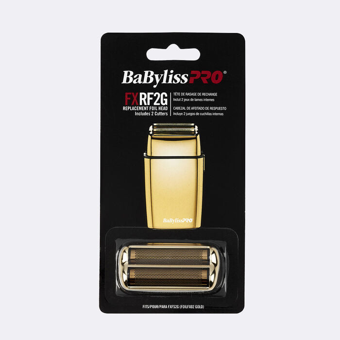 BaBylissPRO FXRF2G Replacement Double Foil Head & Cutters for Gold Shaver