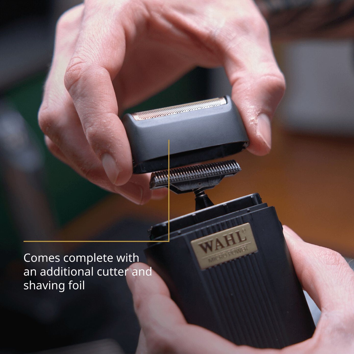 Wahl #3027017 Micro Power Shaver Cordless Single Foil Shaver