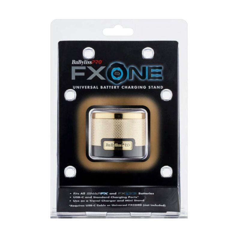 BaBylissPRO FXOne Universal Battery Charging Stand Gold/Black