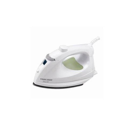 Black & Decker Quick n Easy Iron Smart Steam Tech 360 Pivoting Cord Vapor Steam