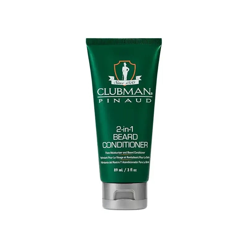 Clubman Pinaud Beard 3-in-1 Trio Beard Conditioner, Balm & Oil