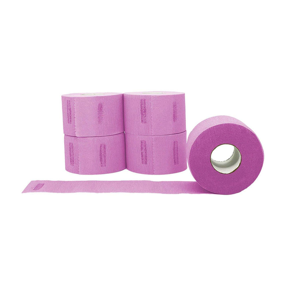 Level 3 Neck Strips 5 Rolls 100 Sheets Per Roll Pink Rose