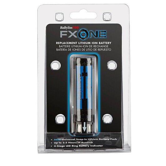 BabylissPRO FXOne Replacement Lithium Ion Battery Universal Snap-In 2.5h Runtime