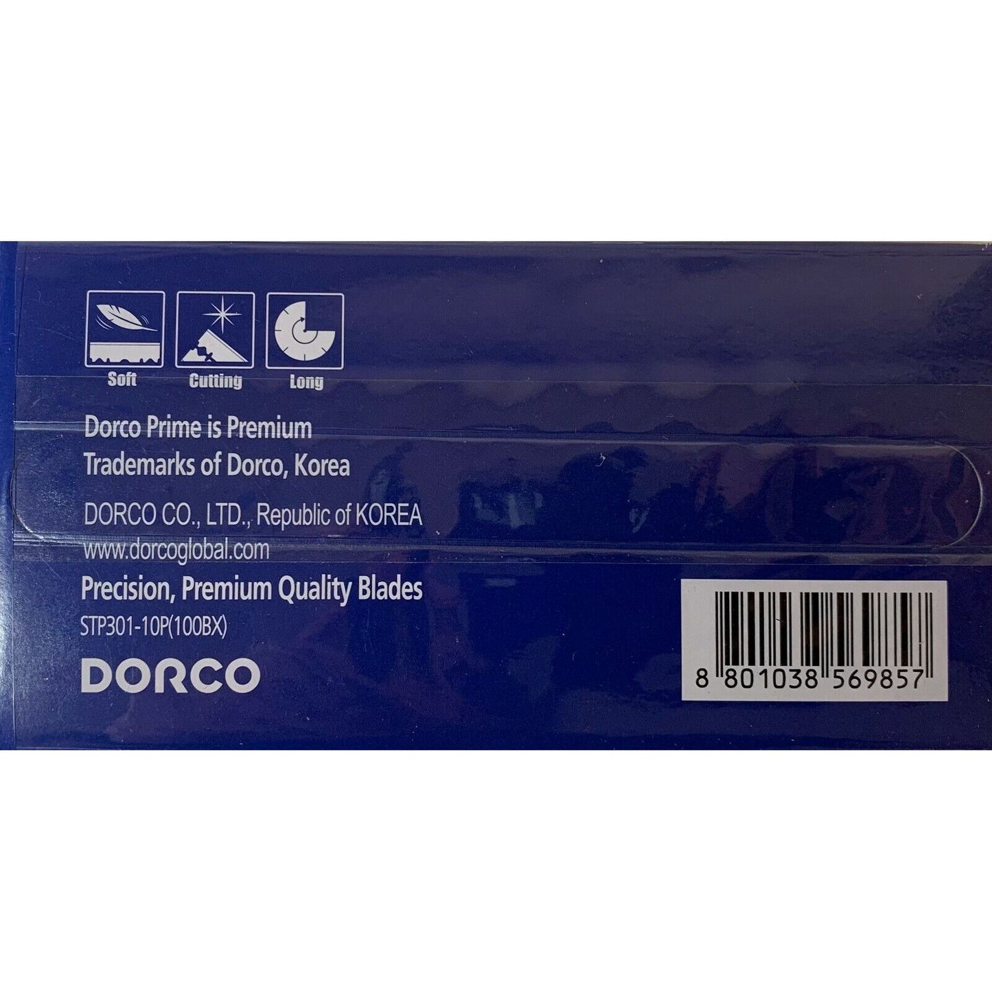 Dorco Prime Platinum Double Edge Blades STP301 100 Blades