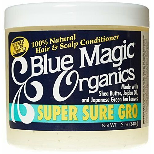 Blue Magic Original Super Sure Gro Natural Hair and Scalp Conditioner 12oz