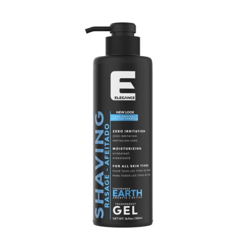 Elegance Shaving Transparent Gel Moisturizing 16.9 OZ. Earth, Venus, or Jupiter