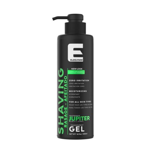 Elegance Shaving Transparent Gel Moisturizing 16.9 OZ. Earth, Venus, or Jupiter