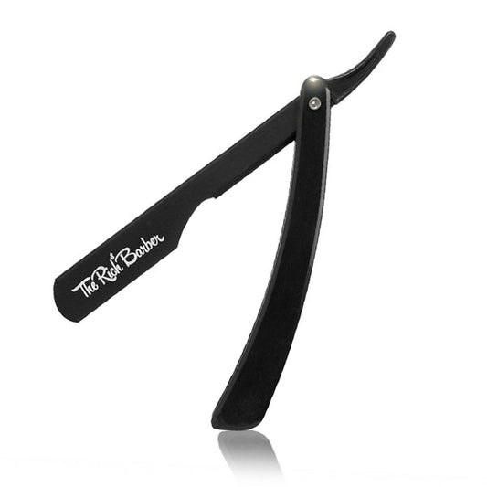 The Rich Barber Straight Edge Shaving Razor Holder Beard Shaping Tool Black