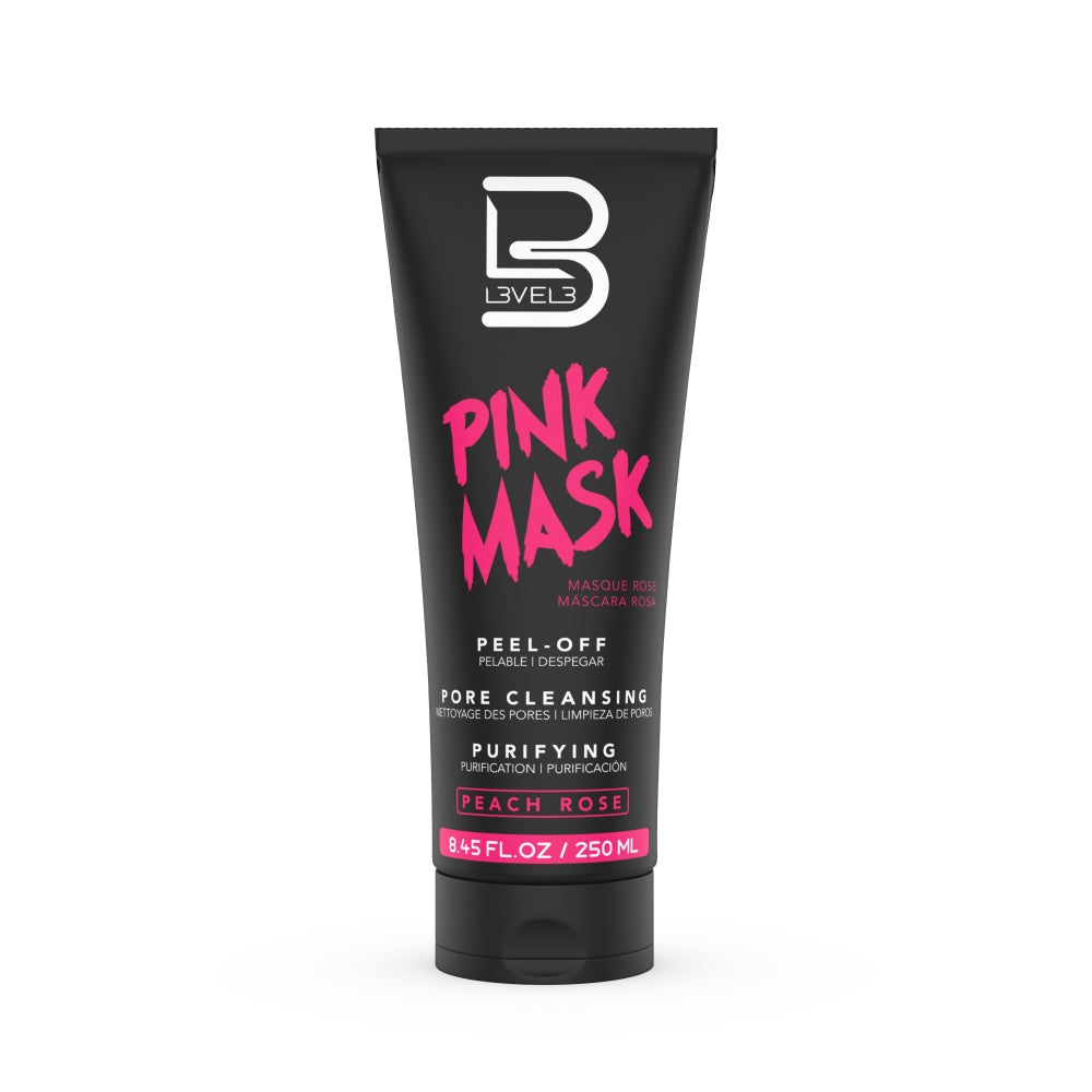 Level 3 Black & Pink Mask Peel-Off Pore Cleaning Purifying 8.45 fl oz