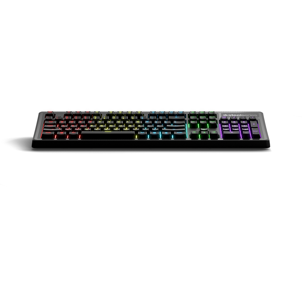 SteelSeries Apex 150 RGB Gaming Keyboard Splash Resistant Prism Lighting Espanol