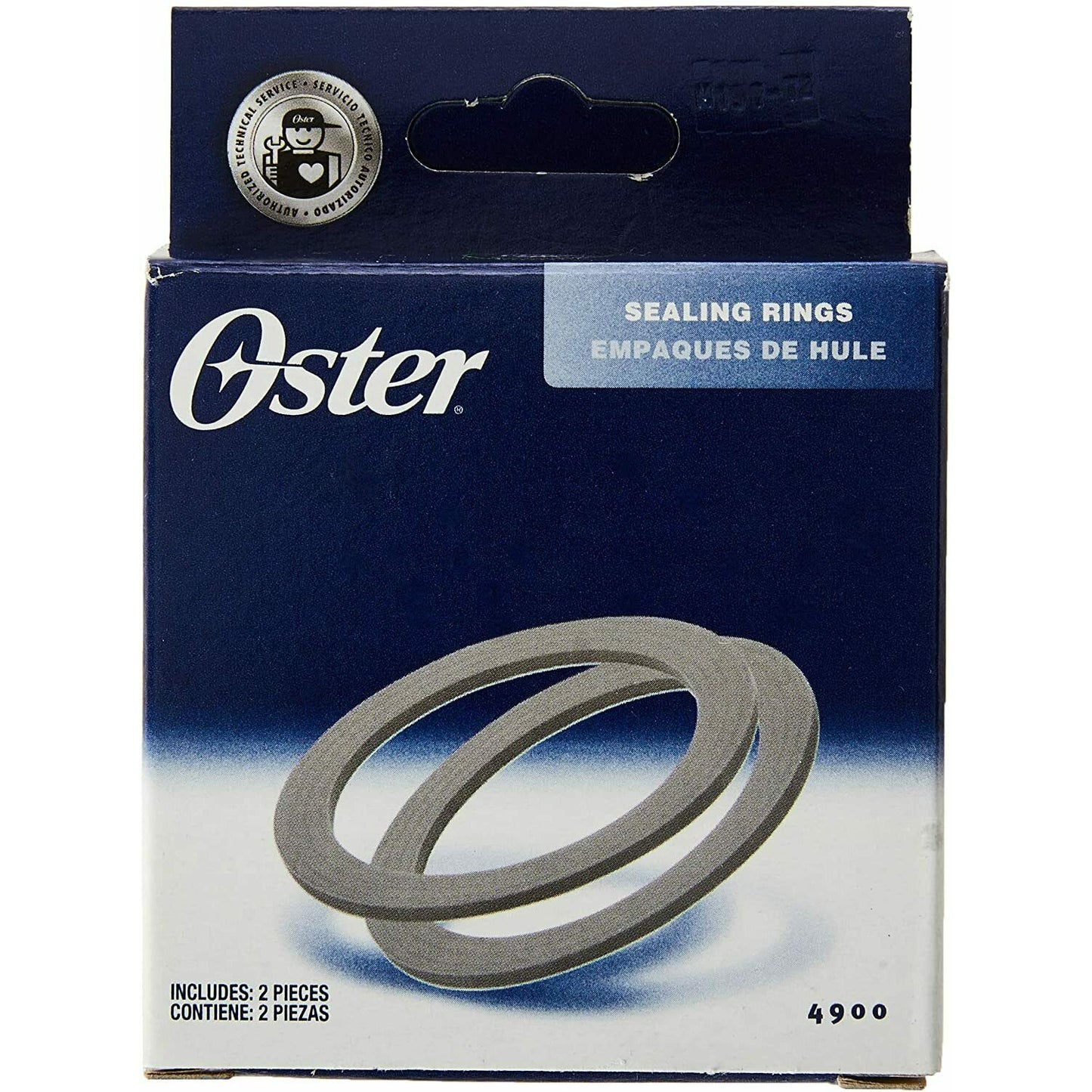 Genuine Oster 4900 2 Pack Blender Sealing Rings 2 Pieces Fits Oster Blenders