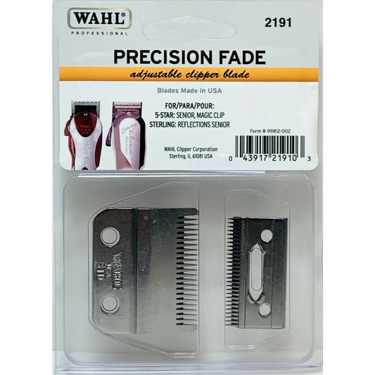 Wahl #2191 Precision Fade Adjustable Blade For Senior, Magic Clip Clippers