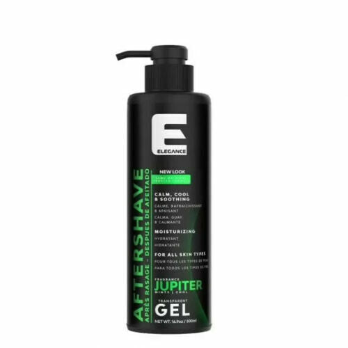 Elegance Aftershave Transparent Gel Moisturizing Earth, Venus or Jupiter 16.9oz