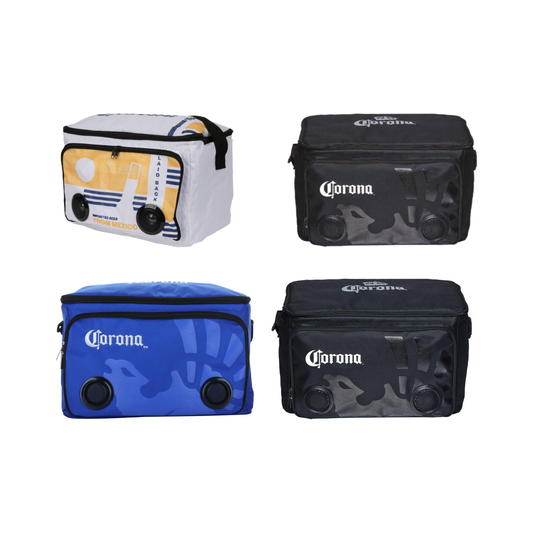 Corona Cooler Bag w/ Built In Bluetooth Wireless Speakers Relax Responsibly