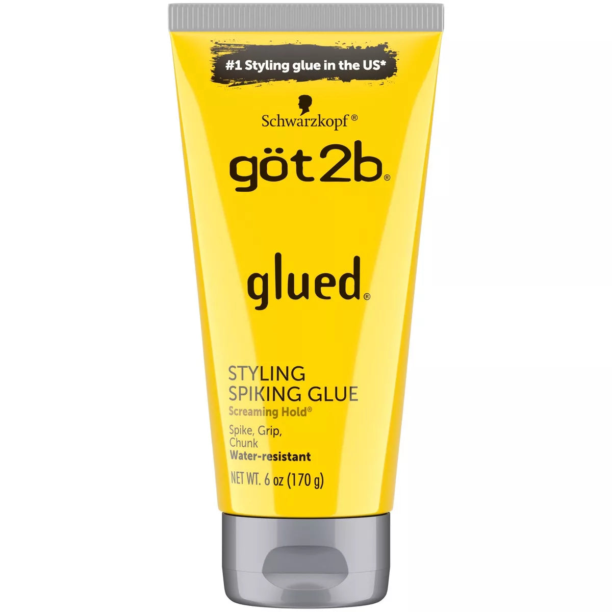 Got2b Glued Styling Spiking Glue Water Resistant 6 OZ 170g