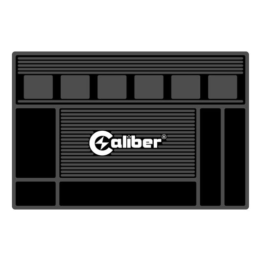 Caliber Pro Magnetic Barber Station Mat, 6 Magnetic Holders