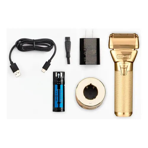 BaBylissPRO FX79FSG GoldFX All-Metal Interchangeable-Battery Shaver