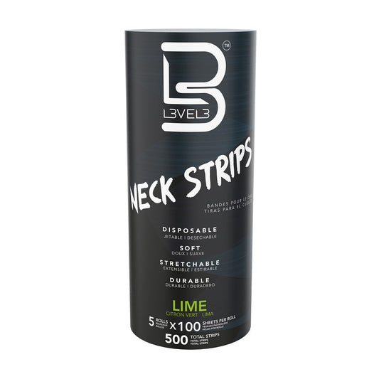 Level 3 Neck Strips 5 Rolls 100 Sheets Per Roll Lime Green