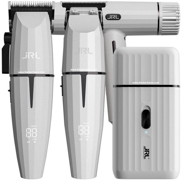 JRL GH240I-3 Ghost 3 Collection Styling Set Clipper Trimmer Shaver & Hair Dryer