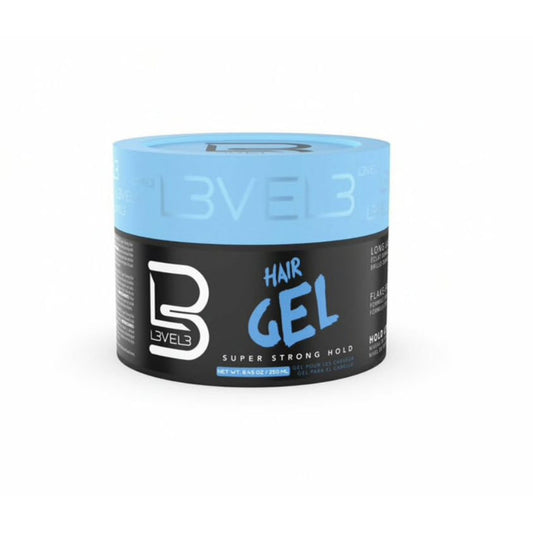 Level 3 Hair Gel Long Lasting Shine Hold Level 3 Flake-Free Formula 8.45fl oz