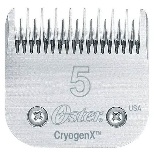 Oster Cryogen-X Size #5 Skiptooth Revolutionary Blade Design #1 Brand With Vets