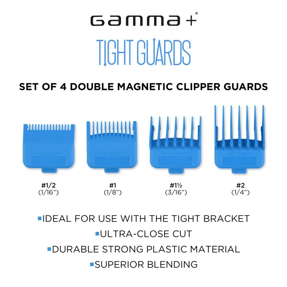 Gamma+ GPTGB Tight Guards Double Neodymium Magnets Ideal For Tight Brackets