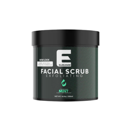 Elegance Exfoliating Facial Scrub 16.9oz Aloe, Mint, Herbs Fresh & Active