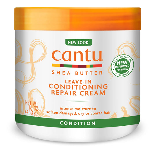 Cantu Shea Butter Leave-In Conditioning Repair Cream 16oz Intense Moisture