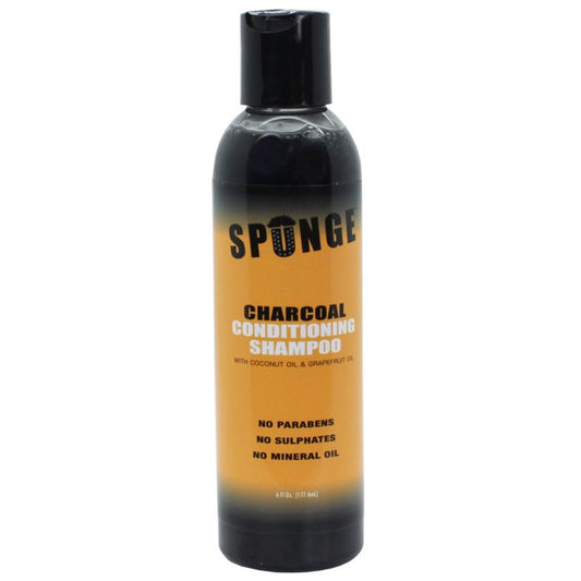 SPUNGE Charcoal Conditioning Shampoo w/ Coconut Oil & Grapefruit 6fl oz