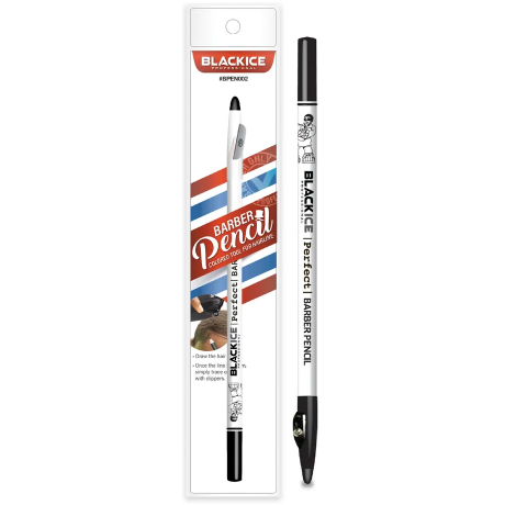 Black Ice Barber Pencil Edge White Colored Tool For Hairline