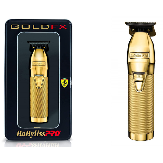 BaByliss PRO FX787G GOLDFX Skeleton Outlining T-Blade Cordless Gold Trimmer