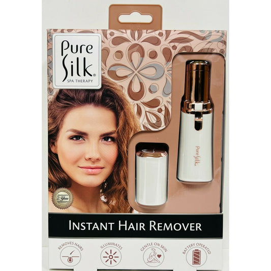 Pure Silk Instant Hair Remover Battery Operated Built-in Light