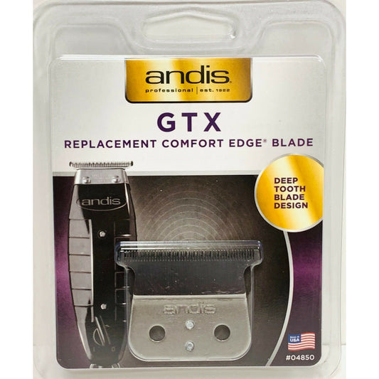 Andis 04850 GTX Hair Trimmer T-Outliner Deep Tooth Replacement Blade Set GTO