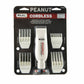 Wahl 8663 Peanut Cordless Clipper Trimmer White With 4 Cutting Guides