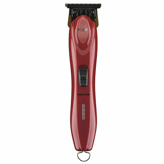 BaByliss PRO #FXX3T FX3 Red High-Torque Cordless Zero-Gap T-Blade Hair Trimmer