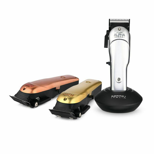 Gamma+ Absolute Alpha Cordless Clipper Black Diamond Carbon Blade Matte Edition