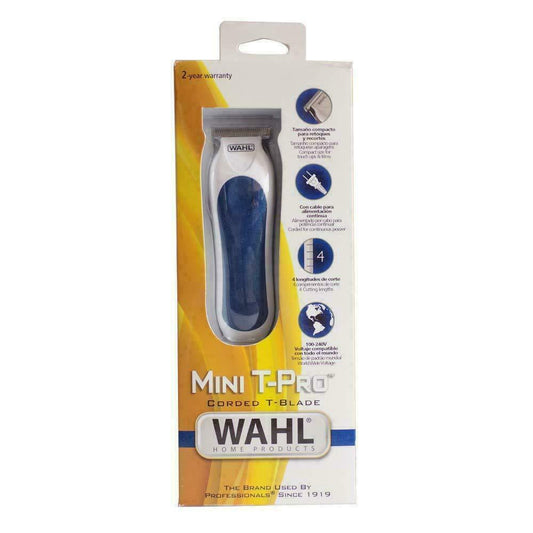 Wahl 9307-108 Mini T-Pro Corded T-Blade Compact Hair Beard Precision Trimmer