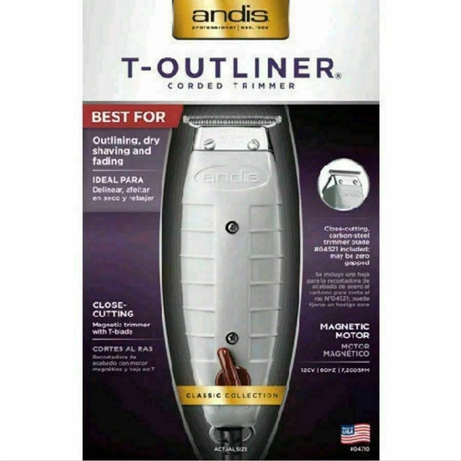 Andis #04710 Corded Trimmer T-Outliner T-Blade Trimmer