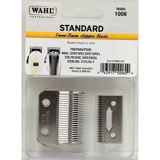 Wahl 1006 Clipper Blade Two Hole Standard For Super Taper Senior Magic Clip