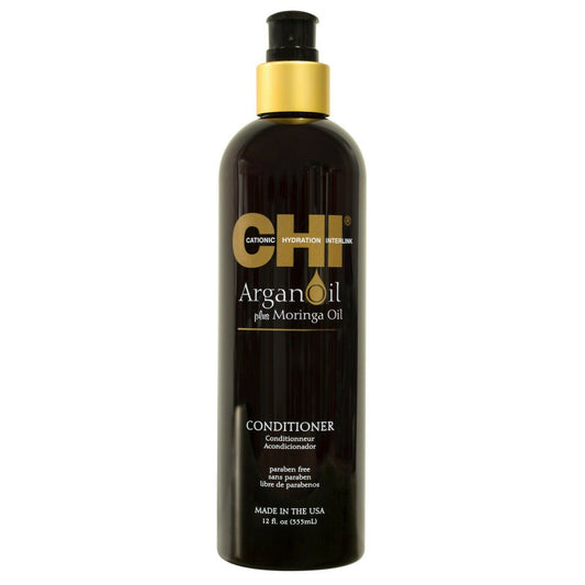 Chi Argan Oil with Moringa Oil Shampoo or Conditioner 11.5oz Duo