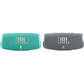 JBL Charge 5 Portable PartyBoost Waterproof Bluetooth Speaker Teal or Gray