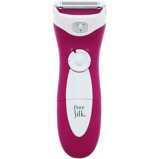 Pure Silk Wet & Dry Foil Shaver Kit Stainless Steel Blades Battery Operated