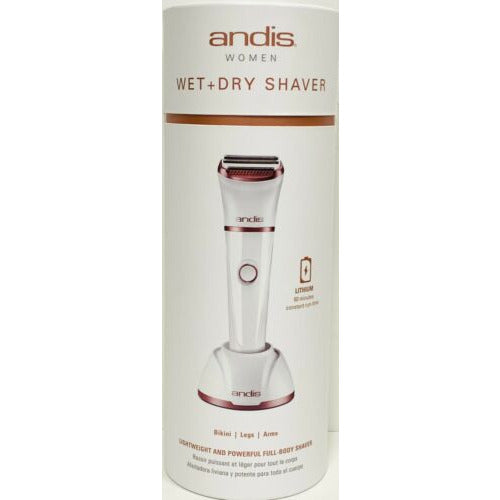 Andis 31015 Women's Lithium-ion Electric Personal Cordless Wet/Dry Shaver