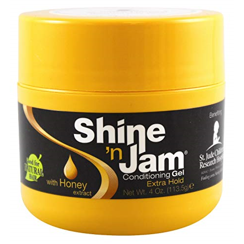 AMPRO PRO Shine 'n Jam Conditioner Gel Extra Hold 8oz Good for Natural Hair